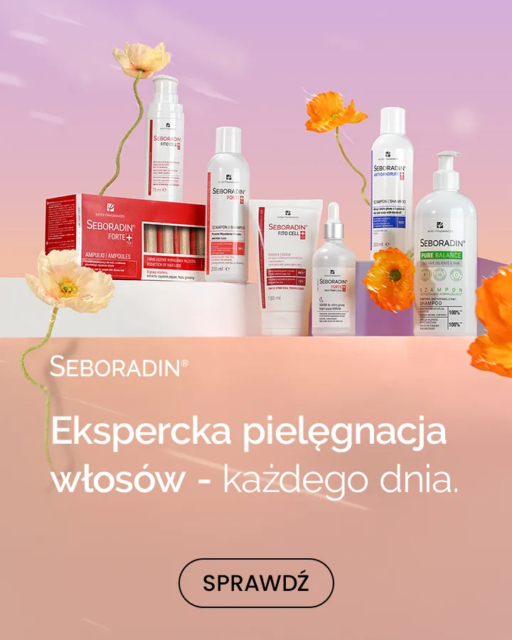 Seboradin - ekspercka pielęgnacja włosów każdego dnia