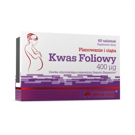 Olimp Labs Kwas foliowy 400 µg 60 tabl.