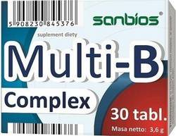 Sanbios Multi B Complex 30 T witamina B
