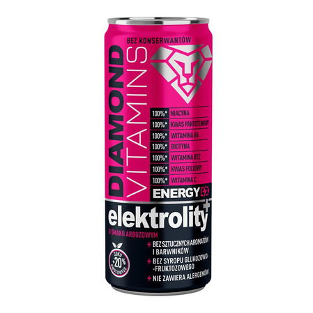Dr Vita Elektrolity Diamond Vitamins czerwone 250ml