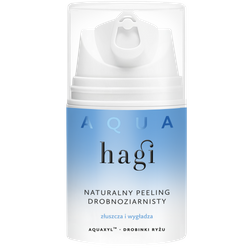 Hagi - Aqua Zone łagodny peeling z drobinkami ryżu 50 ml