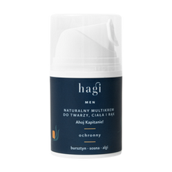 Hagi Men - Naturalny multikrem do twarzy, ciała i rąk Ahoj Kapitanie 50ml