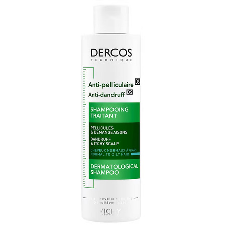 Vichy - Dercos, szampon przeciwłupieżowy włosy normalne i przetłuszczające się – 200 ml