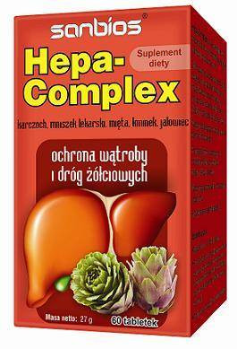 Sanbios Hepa Complex 60 T Zdrowa Wątroba