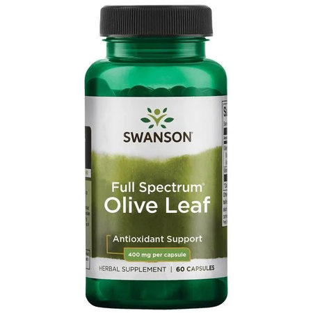 Swanson Fs Oleve Leaf 400 Mg 60 K