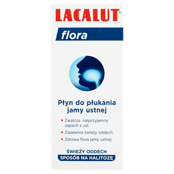 Lacalut Flora płyn do płukania jamy ustnej 300 ml