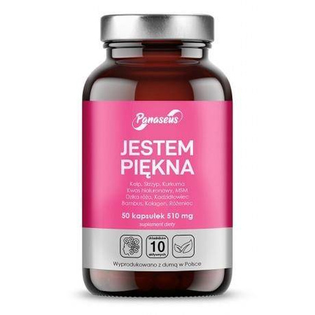 Panaseus Jestem Piękna 510 mg 50 k dla kobiet