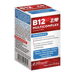 WegaFarm B12 Multicomplex Witamiany B - 60 kaps.