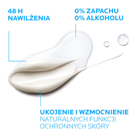 La Roche-Posay − Toleriane Sensitive Riche, kojący krem do skóry suchej i wrażliwej − 40 ml