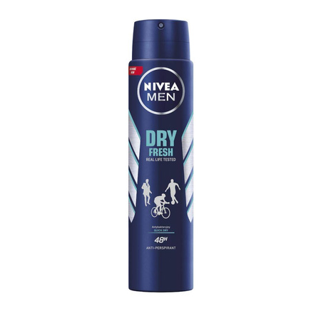 Men Dry Fresh antyperspirant spray 250ml