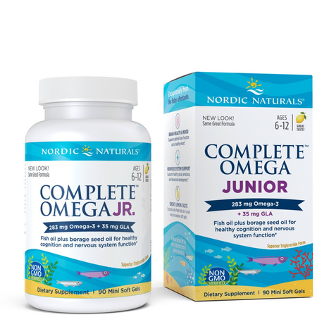 Nordic Naturals Complete Omega Junior 90 Żelki