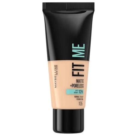 Fit Me Matte & Poreless Foundation matujący podkład do twarzy 105 Natural Ivory 30ml