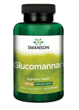 Swanson Glukomannan 665 Mg 90 K
