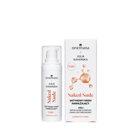 Orientana Naked Nude Satynowy Krem Nawilżający, 30ml