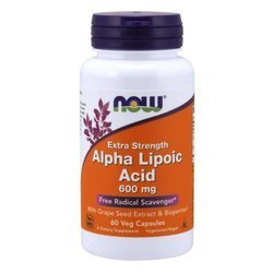 Now Foods Alpha lipoic acid na detoks 60 kaps.