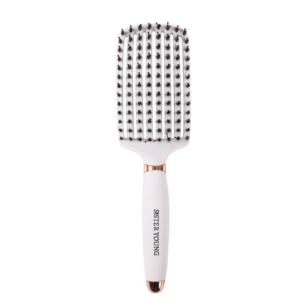 Ovia Hair Brush szczotka do włosów z włosiem dzika Nude