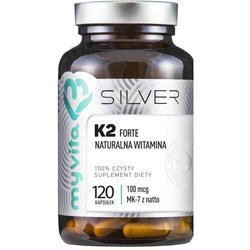 Myvita Silver Witamina K2 Forte 100Mcg 120 K