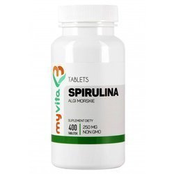 Myvita Spirulina 250 Mg 400 T Oczyszcznie