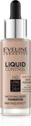 Eveline Liquid Control HD Podkład do twarzy z dropperem nr 035 Natural Beige 32ml