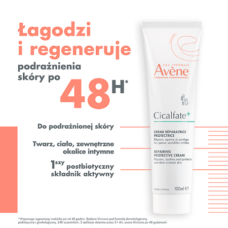 Avène Cicalfate+ Regenerujący krem ochronny 100 ml