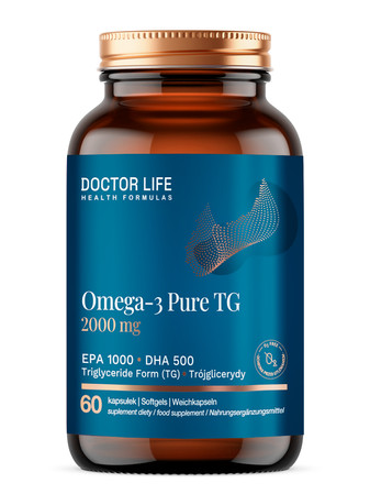 Doctor Life Omega-3 Pure TG 2000 mg 60 kaps.