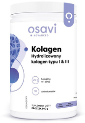 OSAVI Kolagen Hydrolizowany typu I & III 600 g