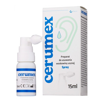 Cerumex preparat do higieny uszu 15 ml