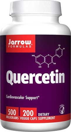 JARROW FORMULAS Quercetin - Kwercetyna 500 mg (200 kaps.)