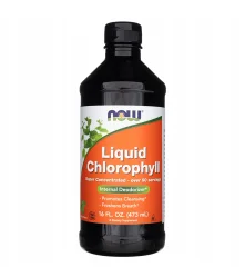 Now Foods Chlorofil w płynie na wsparcie detoksu 473 ml
