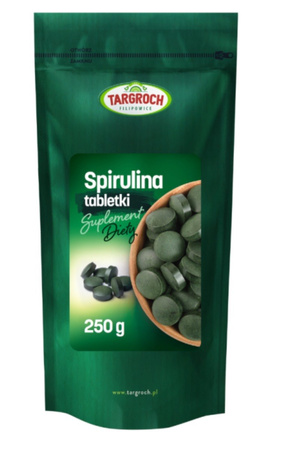Targroch Spirulina 250 mg w tabletkach