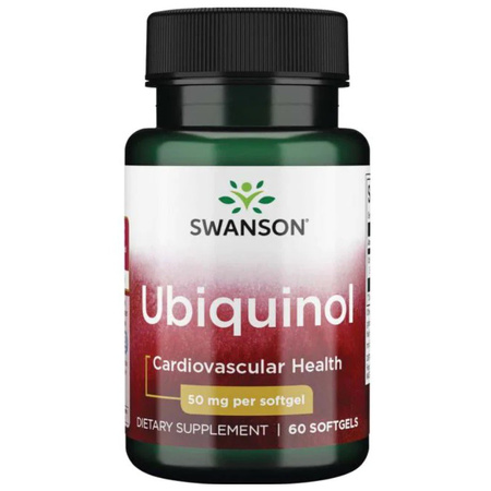 Swanson Ubiquinol 50 Mg 60 K Wzmacnia Siłę Mięśni