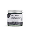 Georganics, Mineralna pasta do zębów w słoiku, bez fluoru, do codziennej pielęgnacji, z aktywnym węglem, 60 ml