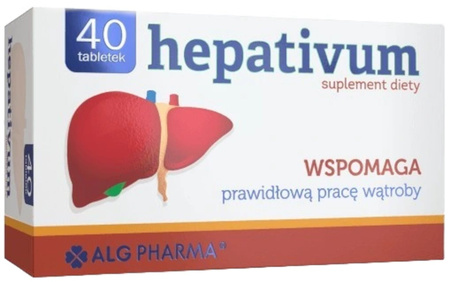 Alg Pharma Hepativum 40 tabl.