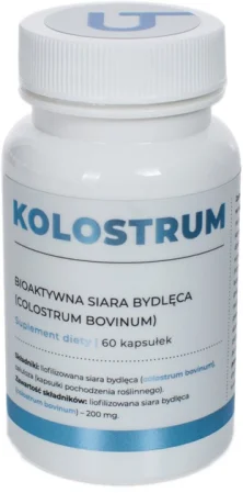 Visanto Kolostrum 200 Mg odporność 60 kaps.