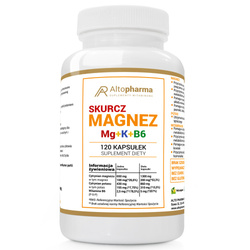 Altopharma Magnez Skurcz + Potas + Witamina B suplement diety 120 kaps.