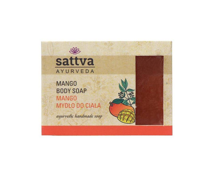 Zestaw 2x Sattva - Mydło w kostce do ciała Mango 125g