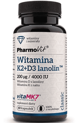 Pharmovit Witamina K2 MK7+ D3 4000 60 kap
