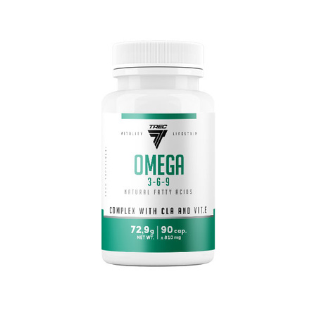 Trec OMEGA 3-6-9 kwasy omega 90 kaps.