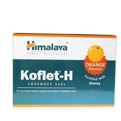 Himalaya Koflet-H Tabletki Do Ssania Pomarańcza12S