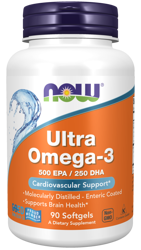 ULTRA OMEGA-3 1000 mg (500 mg EPA i 250 mg DHA) 90 kapsułek miękkich