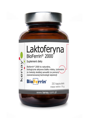 Laktoferyna Bioferrin 2000 (30 kaps.)
