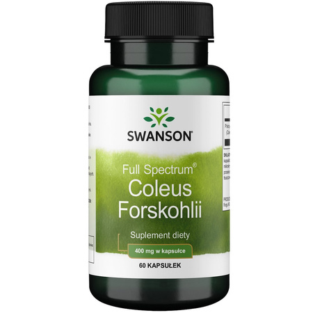 Swanson Fs Coleus Forskohlii 400 Mg 60 K