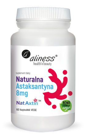 Aliness Naturalna Astaksantyna Nat Axtin 8mg x 60 caps
