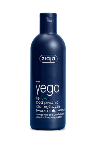 Ziaja Yego, żel 3w1 pod prysznic dla mężczyzn 300ml
