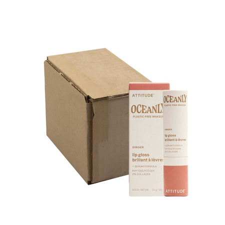 Attitude Oceanly, Błyszczyk do ust, Ginger, 3,4 g