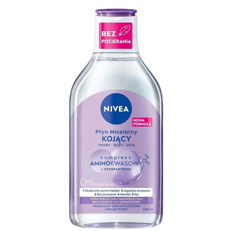 MicellAir kojący płyn micelarny cera wrażliwa i nadwrażliwa 400ml
