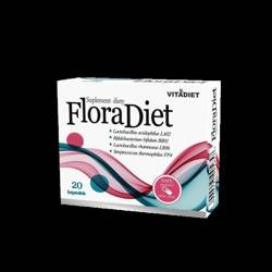 Vitadiet Flora Diet 20 kapsułek jelita