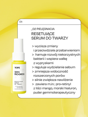 Yope - Skin Progress Serum resetujące do twarzy 40ml