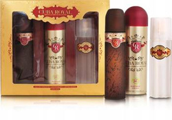 Cuba Royal zestaw woda toaletowa spray 100ml + dezodorant spray 200ml + woda po goleniu 100ml