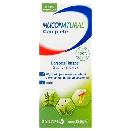 Sanofi Muconatural Complete Syrop 128 g